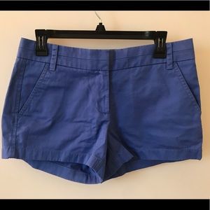 NWT J. Crew 3" Chino Short - Periwinkle